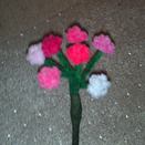 pink roses pen